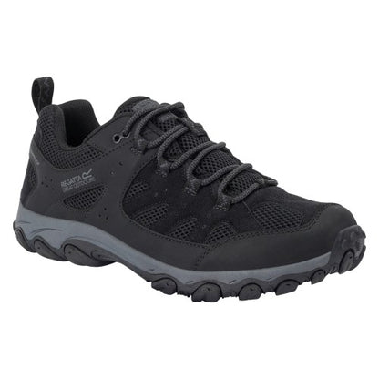 Front - Regatta Mens Edgepoint IV Low Walking Shoes