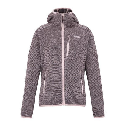 Powder Lilac - Front - Regatta Womens-Ladies Newhill Hooded Fleece Jacket