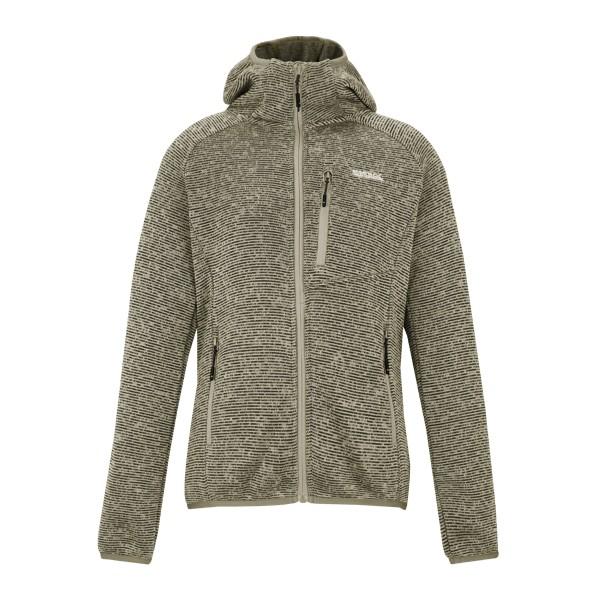 Parchment - Front - Regatta Womens-Ladies Newhill Hooded Fleece Jacket