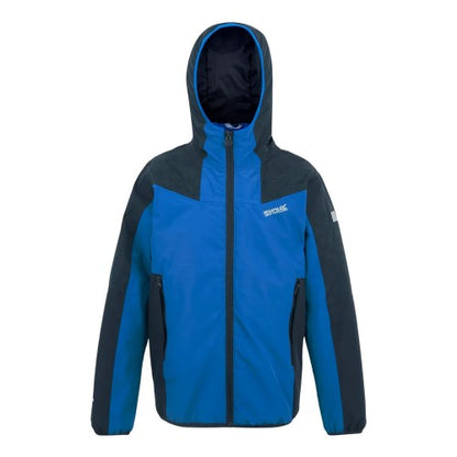 Front - Regatta Childrens/Kids Volcanics Reflective Waterproof Jacket