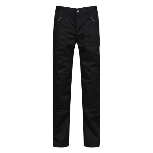 Front - Regatta Mens Pro Action Stretch Trousers
