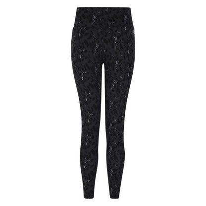 Front - Dare 2B Womens/Ladies Influential Dash Print Gym Leggings