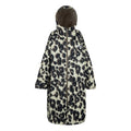 Front - Regatta Unisex Adult Leopard Print Changing Robe