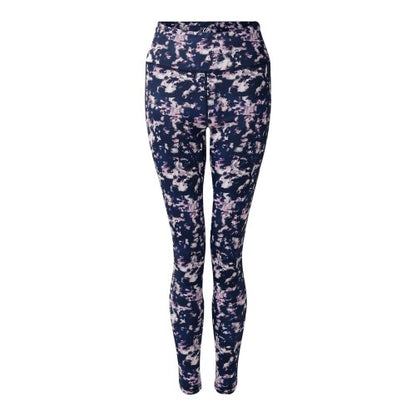 Front - Dare 2B Womens/Ladies Influential II Ink Print Leggings