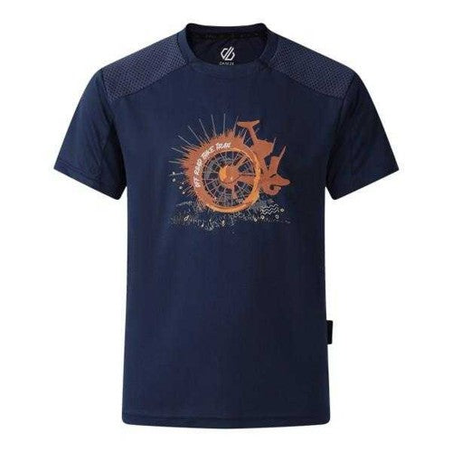 Front - Dare 2B Childrens/Kids Trackstand II Cycle T-Shirt