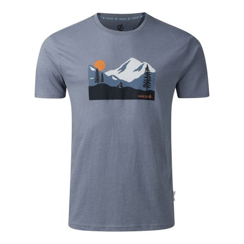 Front - Dare 2B Mens Movement III Mountain Scene T-Shirt