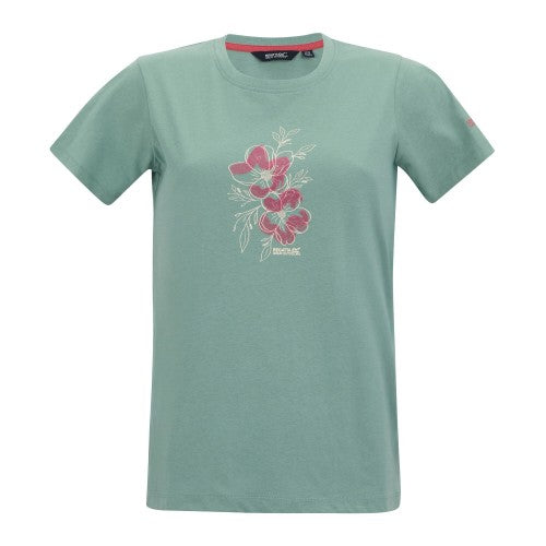 Front - Regatta Womens/Ladies Filandra VX Bloom T-Shirt