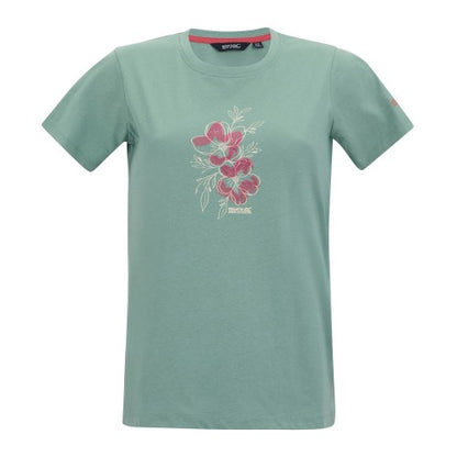 Front - Regatta Womens/Ladies Filandra VX Bloom T-Shirt