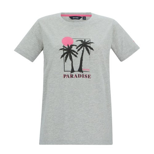 Front - Regatta Womens/Ladies Filandra VX Paradise Palm T-Shirt