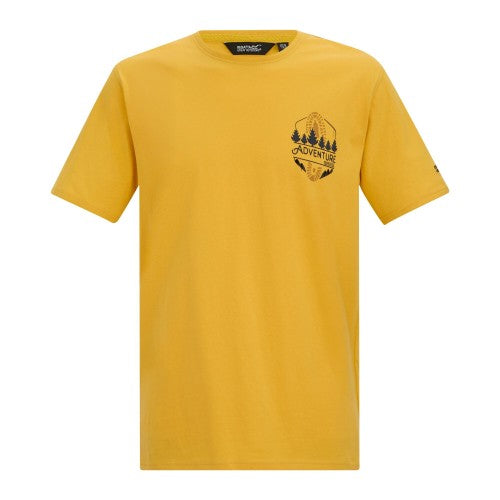 Front - Regatta Mens Cline IX Adventure T-Shirt