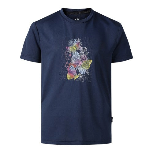 Front - Dare 2B Childrens/Kids Amusing Butterfly Flowers T-Shirt