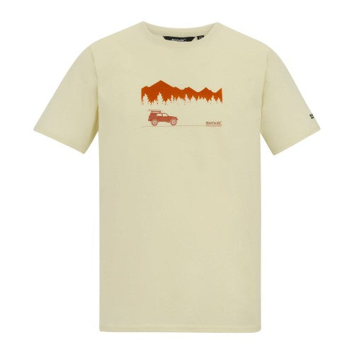 Front - Regatta Mens Cline IX Wilderness T-Shirt