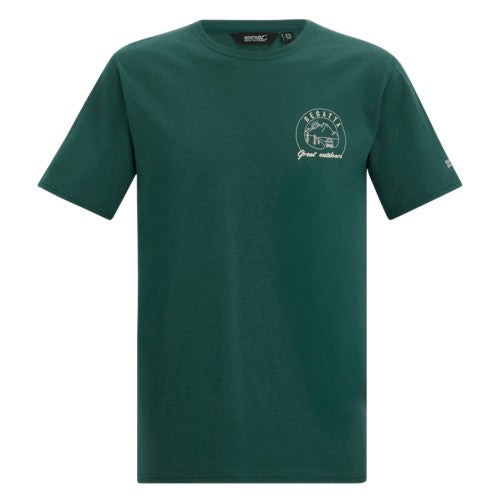 Front - Regatta Mens Cline IX Sunrise T-Shirt