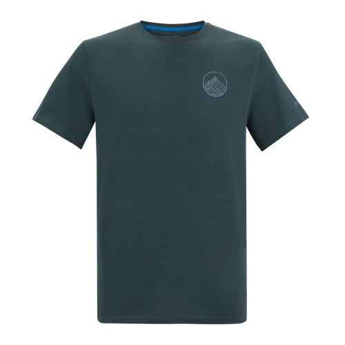 Front - Regatta Mens Breezed Line Art T-Shirt