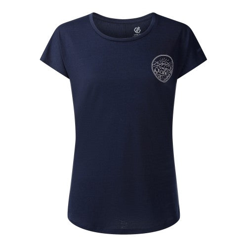 Front - Dare 2B Womens/Ladies Serenity Mountain Scene T-Shirt