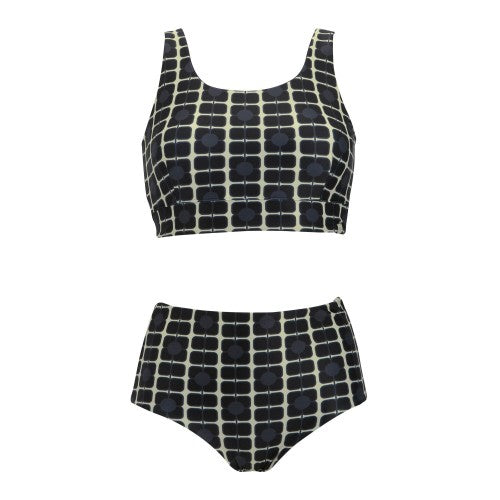 Front - Regatta Womens/Ladies Orla Kiely Poppy Reversible Bikini Set