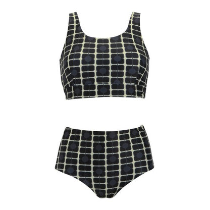 Front - Regatta Womens/Ladies Orla Kiely Poppy Reversible Bikini Set