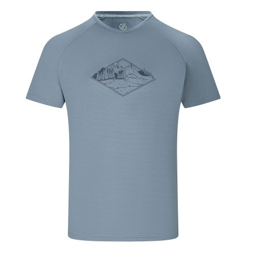 Front - Dare 2B Mens Tech II Nature T-Shirt