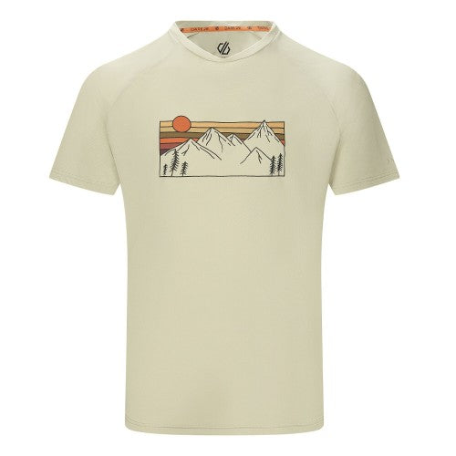 Front - Dare 2B Mens Tech II Mountain Peaks T-Shirt