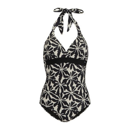 Front - Regatta Womens/Ladies Flavia II Abstract Floral One Piece Swimsuit