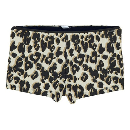 Front - Regatta Womens/Ladies Aceana Leopard Print Bikini Shorts
