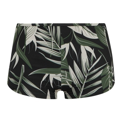 Front - Regatta Womens/Ladies Aceana Tropical Leaves Bikini Shorts