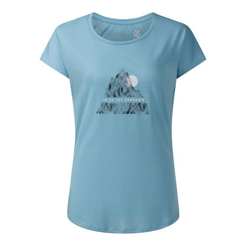 Front - Dare 2B Womens/Ladies Serenity Abstract Mountain T-Shirt