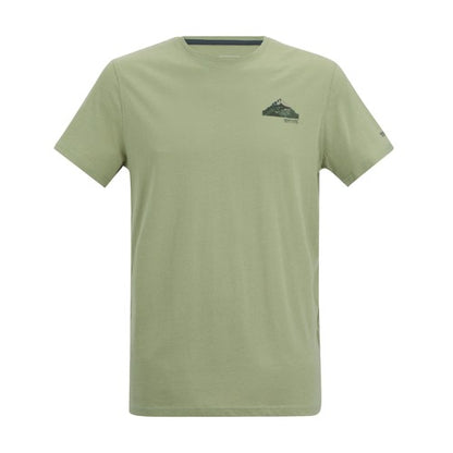 Front - Regatta Mens Breezed Moon Mountain T-Shirt