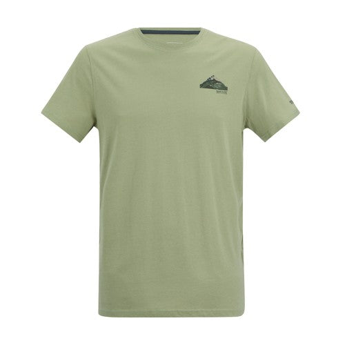 Front - Regatta Mens Breezed Moon Mountain T-Shirt