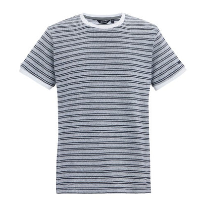 Front - Regatta Mens Benlin Striped T-Shirt