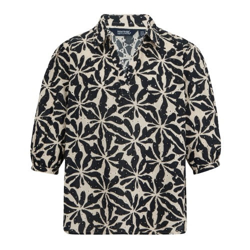 Front - Regatta Womens/Ladies Nofino Abstract Floral Shirt