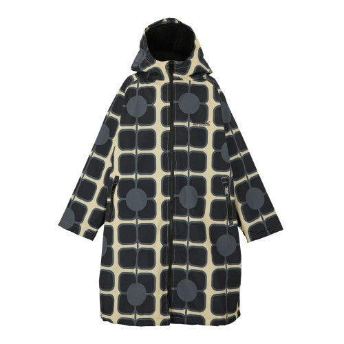 Front - Regatta Girls Orla Kiely Poppy Changing Robe