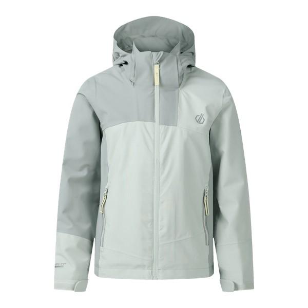 Celadon-Glacier Green - Front - Dare 2B Childrens-Kids Explore III Waterproof Jacket