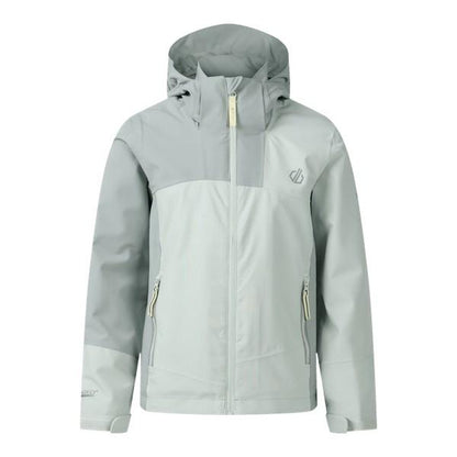 Celadon-Glacier Green - Front - Dare 2B Childrens-Kids Explore III Waterproof Jacket