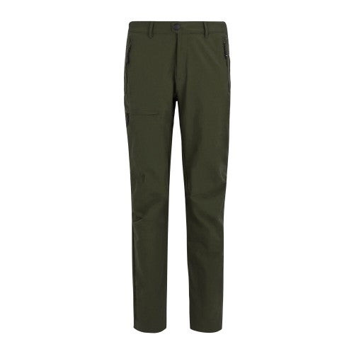 Front - Regatta Mens Highton II Logo Trousers
