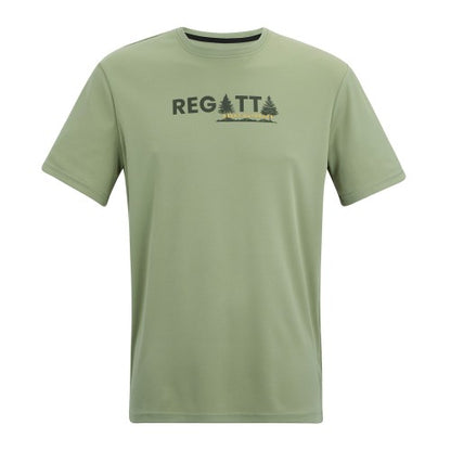 Front - Regatta Mens Fingal Pine Tree T-Shirt