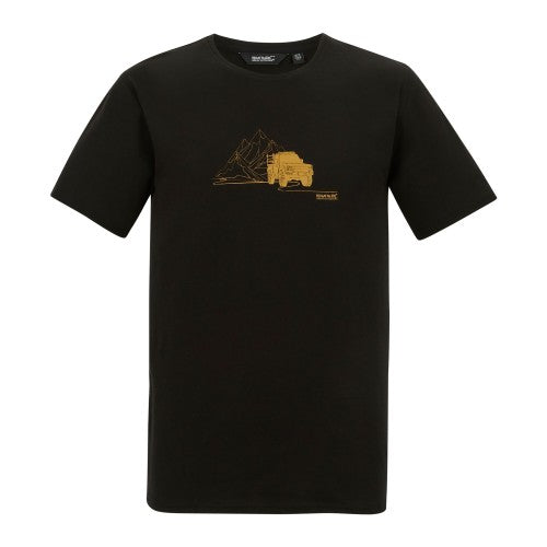Front - Regatta Mens Cline IX Desert Jeep T-Shirt