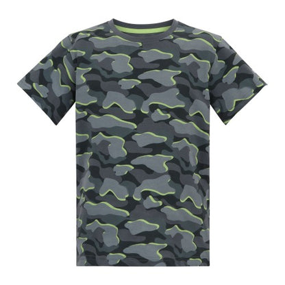 Front - Regatta Childrens/Kids Bosley Camo T-Shirt