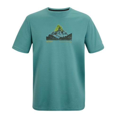 Front - Regatta Mens Fingal Mountain Scene T-Shirt