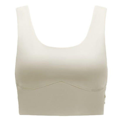 Almond Milk - Front - Dare 2B Womens-Ladies Refresh Sports Bra