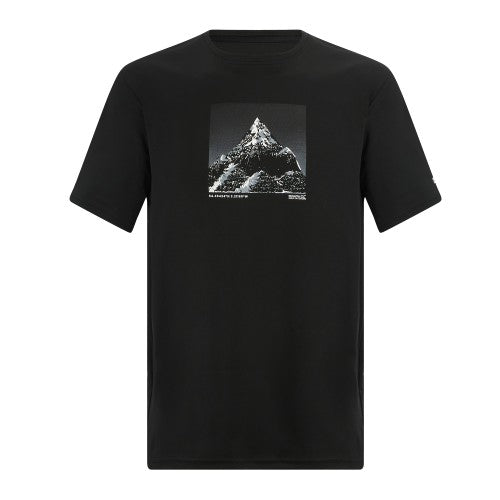 Front - Regatta Mens Fingal Mountain T-Shirt