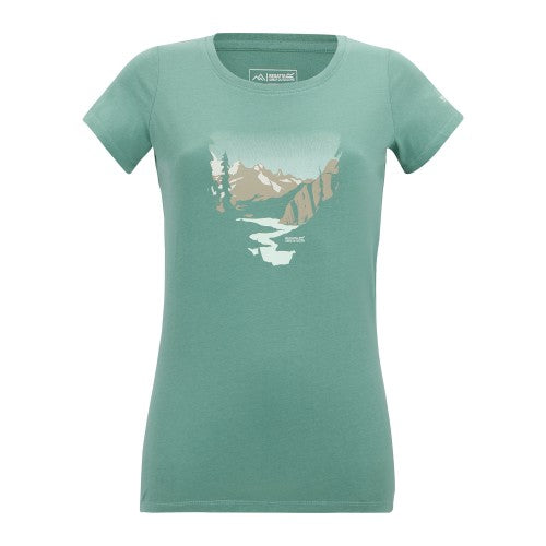 Front - Regatta Womens/Ladies Breezed T-Shirt