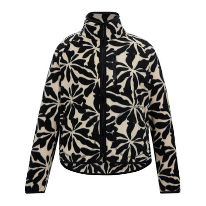 Front - Regatta Womens/Ladies Frankie Abstract Floral Full Zip Fleece Jacket