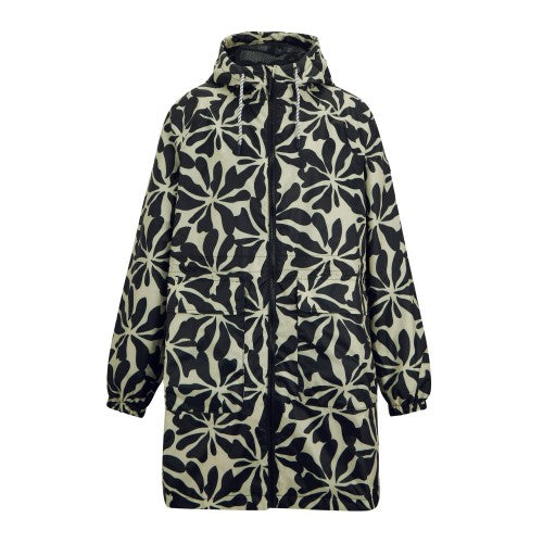 Front - Regatta Womens/Ladies Pack It Abstract Floral Jacket