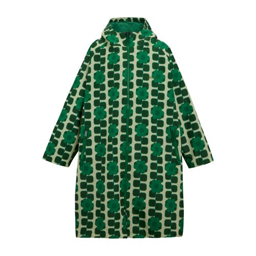 Front - Regatta Girls Orla Kiely Giant Square Flower Changing Robe