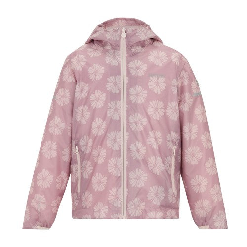 Front - Regatta Childrens/Kids Lever II Petal Waterproof Jacket