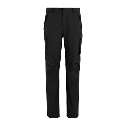 Front - Regatta Mens Summer Questra Cargo Trousers