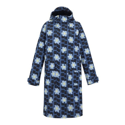 Front - Regatta Womens/Ladies Orla Kiely Floral Long Length Waterproof Jacket