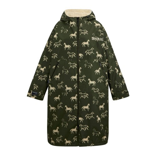 Front - Regatta Unisex Adult Horse Waterproof Changing Robe
