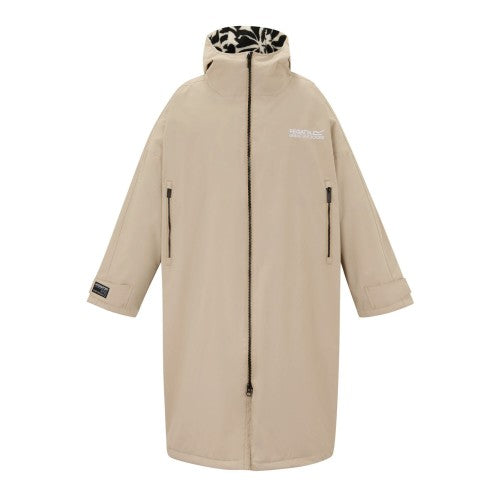 Front - Regatta Unisex Adult Abstract Floral Waterproof Changing Robe